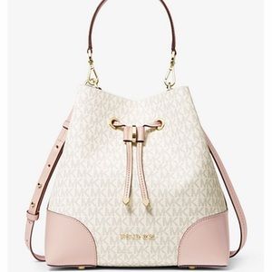 MK Mercer Gallery Medium Logo Shoulder Bag